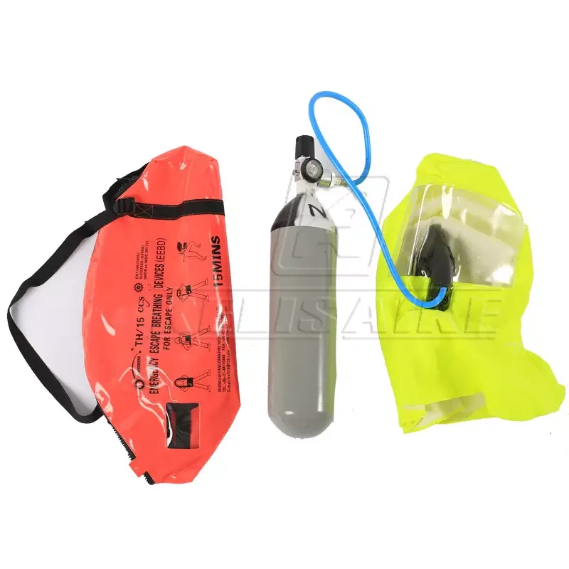 Hot Sale CE/CCS 15 minite breathing device EEBD steel cylinder emergency escape device
