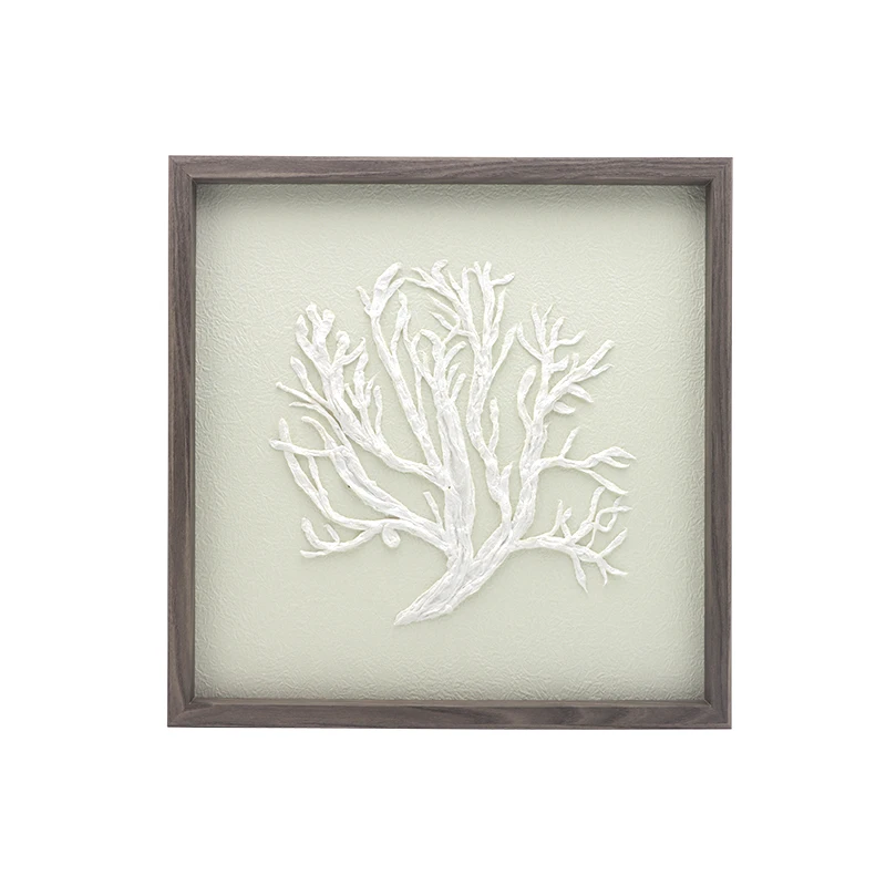 Деревенский коричневый 16x16 дюймов MDF теневая коробка деревянная рамка для картин Необычные бумаги фон AndTree художественный Декор
