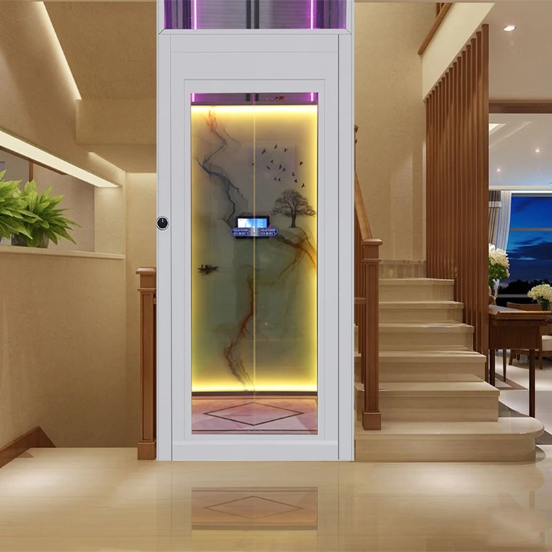 Safe and High stability Small elevator Lift Home for home Home Lift Elevators for Villa elevator