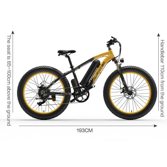 Us Eu Warehouse 48v 1000w 26 Inch Full Suspension Gogobest GF600 Ebike E Bike Electric Hybrid Mountain Bicycle For Adults