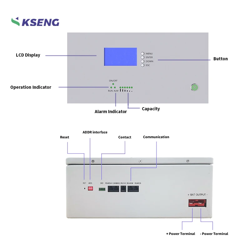 Kseng 48V 200Ah lifepo4 battery 5kw 10kw powerwall 48v 100ah lithium ion battery LFP energy storage battery solar system