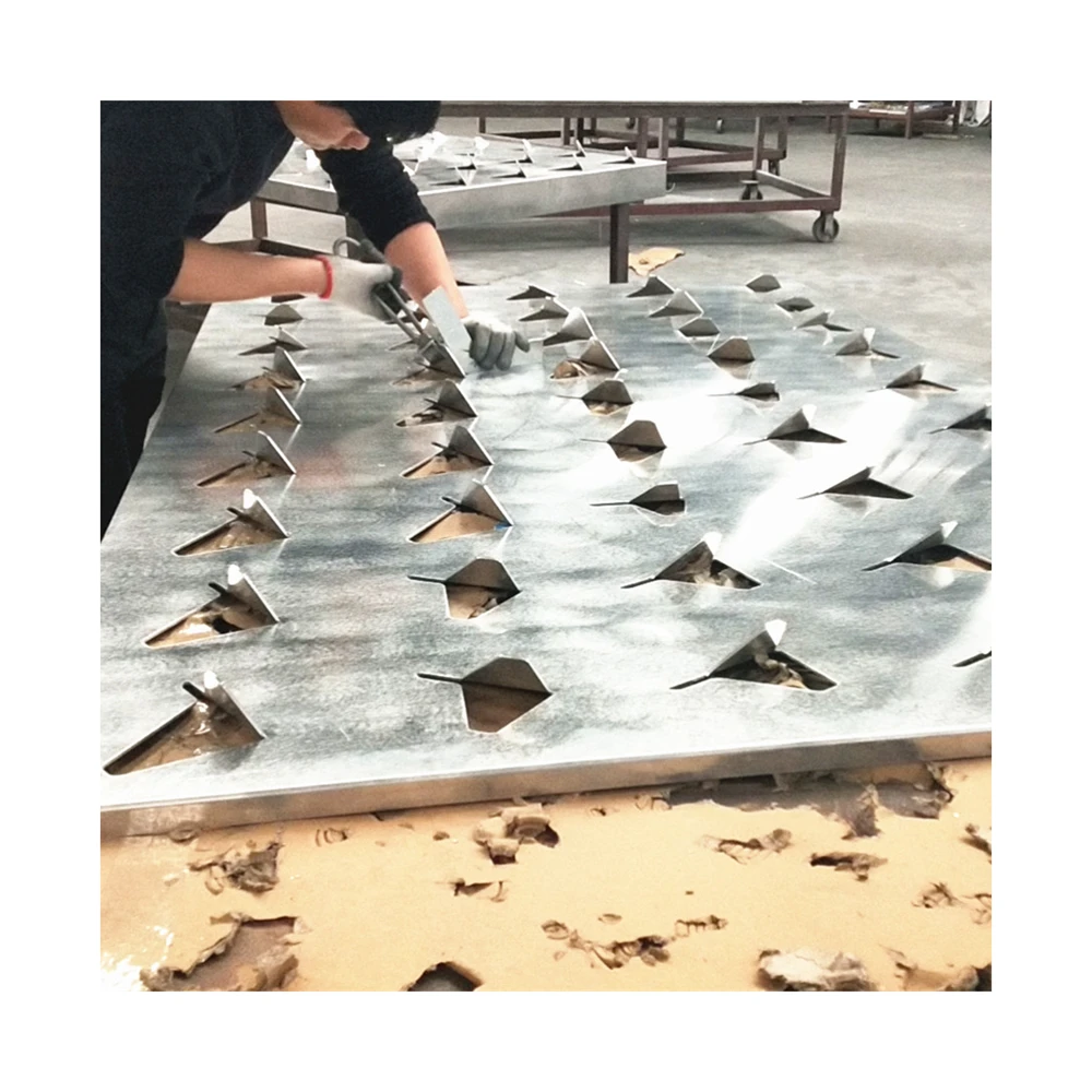 butterfly effect 3D facade dragonfly pattern aluminum facade panel outdoor metal panel curtain wall facade