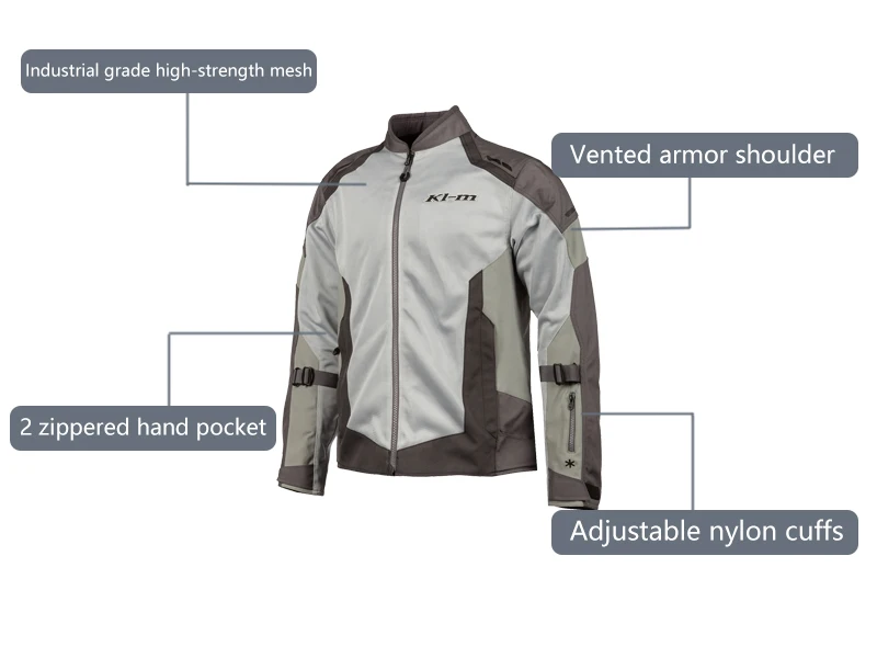 High Performance Mesh Motorcycle Jacket Motorbike Full Body Protective Gear Armor for Impact Protection