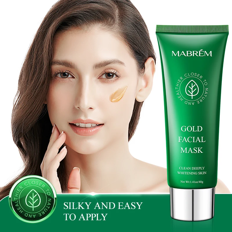 Gold Blackhead cream Remove Stains Shrink Pore Improve Rough Skin Acne Depth Replenishment Moisturizing Oil-control 40g