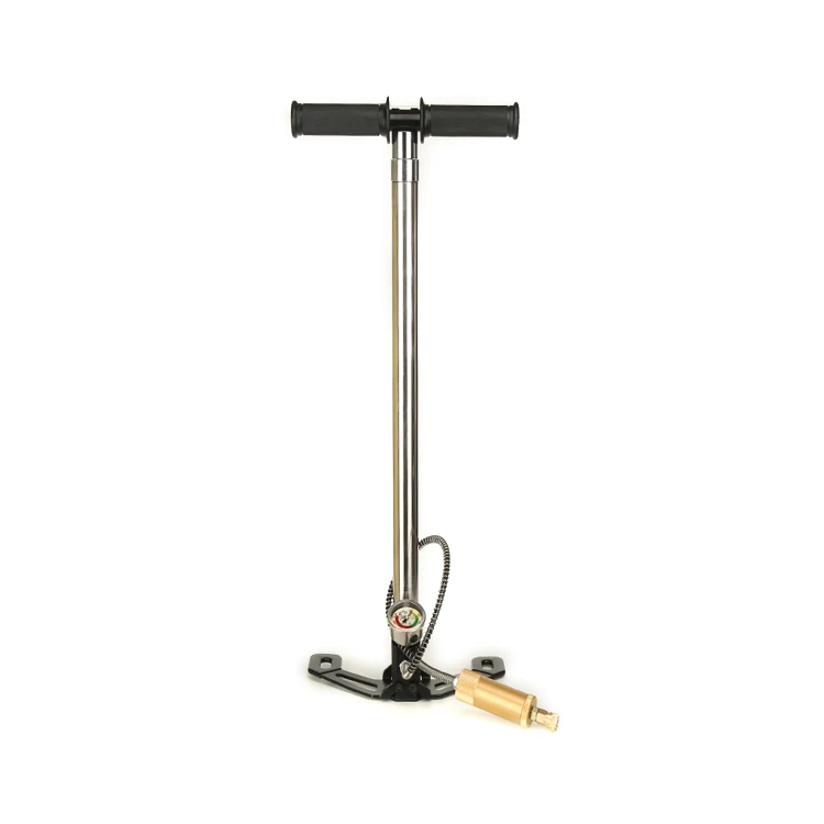 4 stage pcp hand pump airgun pcp 300bar high pressure paintball air compressor