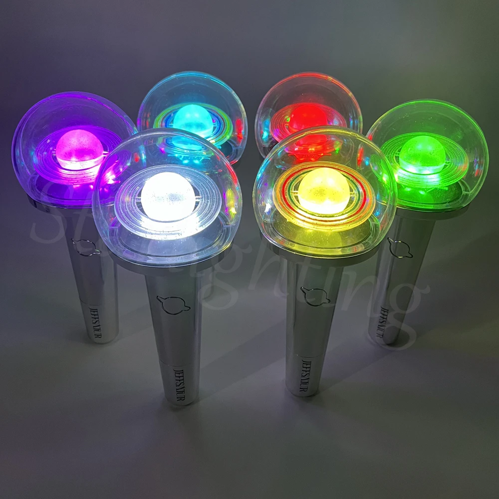 OEM ODM idol официальный индивидуальный логотип светодиодная фара палочка для Подбадривания болельщиков