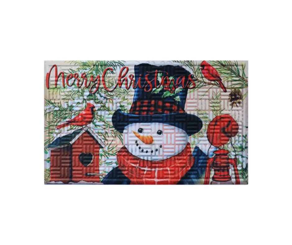 Non-Slippery Doormat for Home/Living/Bathroom/Office/Entrance Rubber Door Floor Mat RUBBER DIGITAL PRINTED MAT