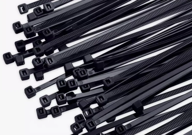 2.5x100mm/200x4.8mm Black Reusable PA66 Releasable Plastic Nylon Cable Ties