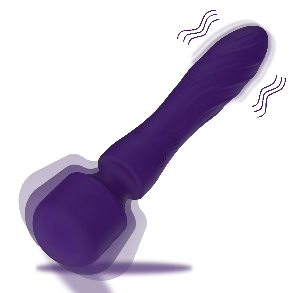 YUMY New Vibrator AV Double Head Ended Vibrator 10 Frequency Female Massage Masturbation Couple Flirting Vibrators for Women