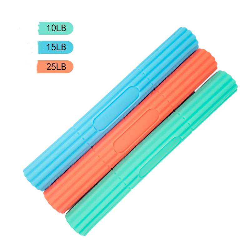 Strong and Flexible Non-Slip Grip Fitness Resistance Bar for Body Physical Therapy Flex Resistance Bar