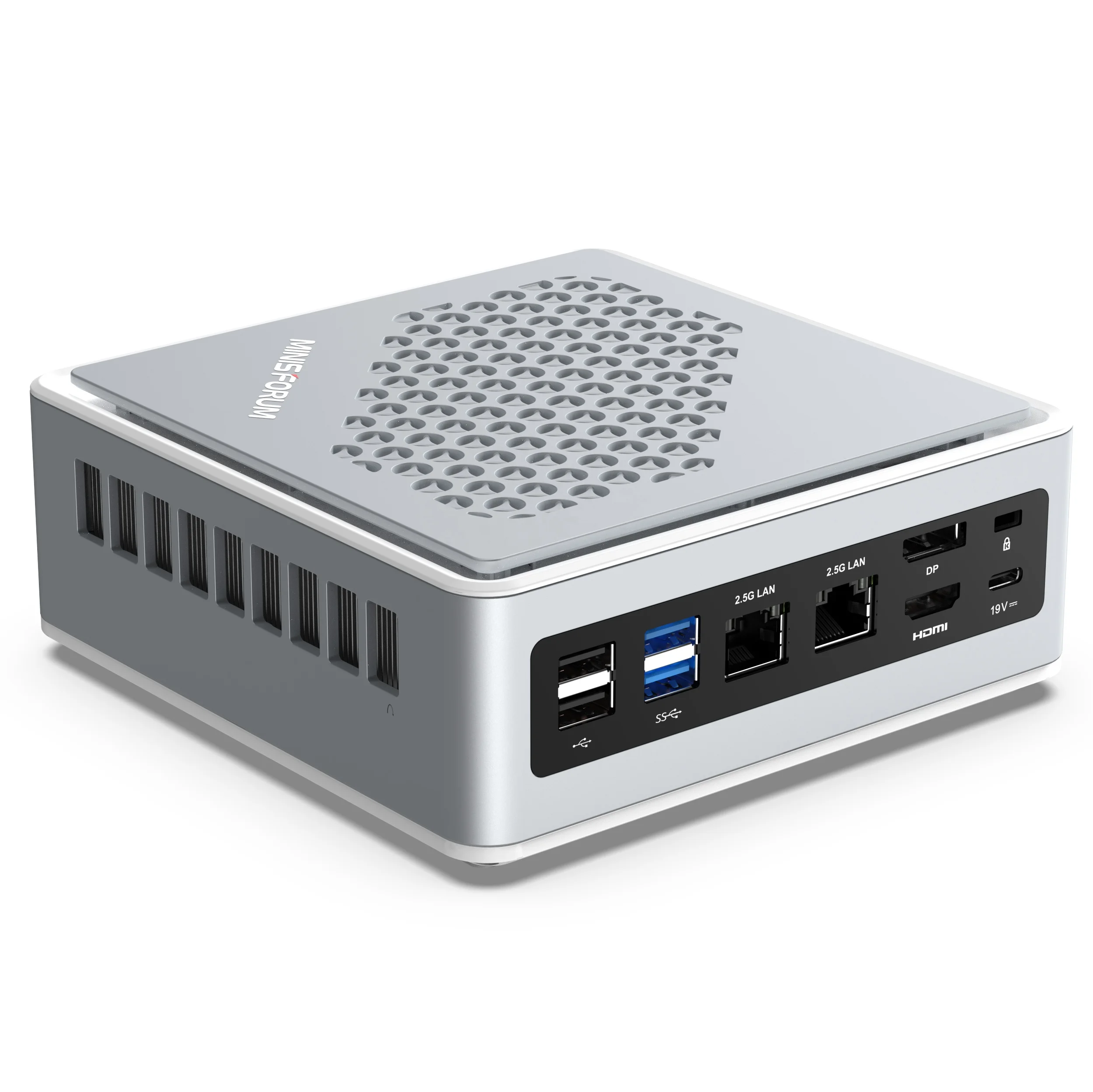 MINISFORUM Gaming Mini PC TH50 Intel Core i5 11th Generation LPDDR4 16GB RAM M.2 PCle SSD Dual Lan Port Small Gamer Computador