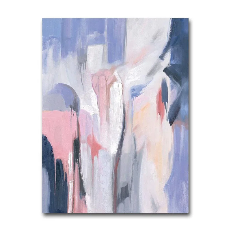 Лидер продаж Современная картина маслом на холсте абстрактная для декора гостиной