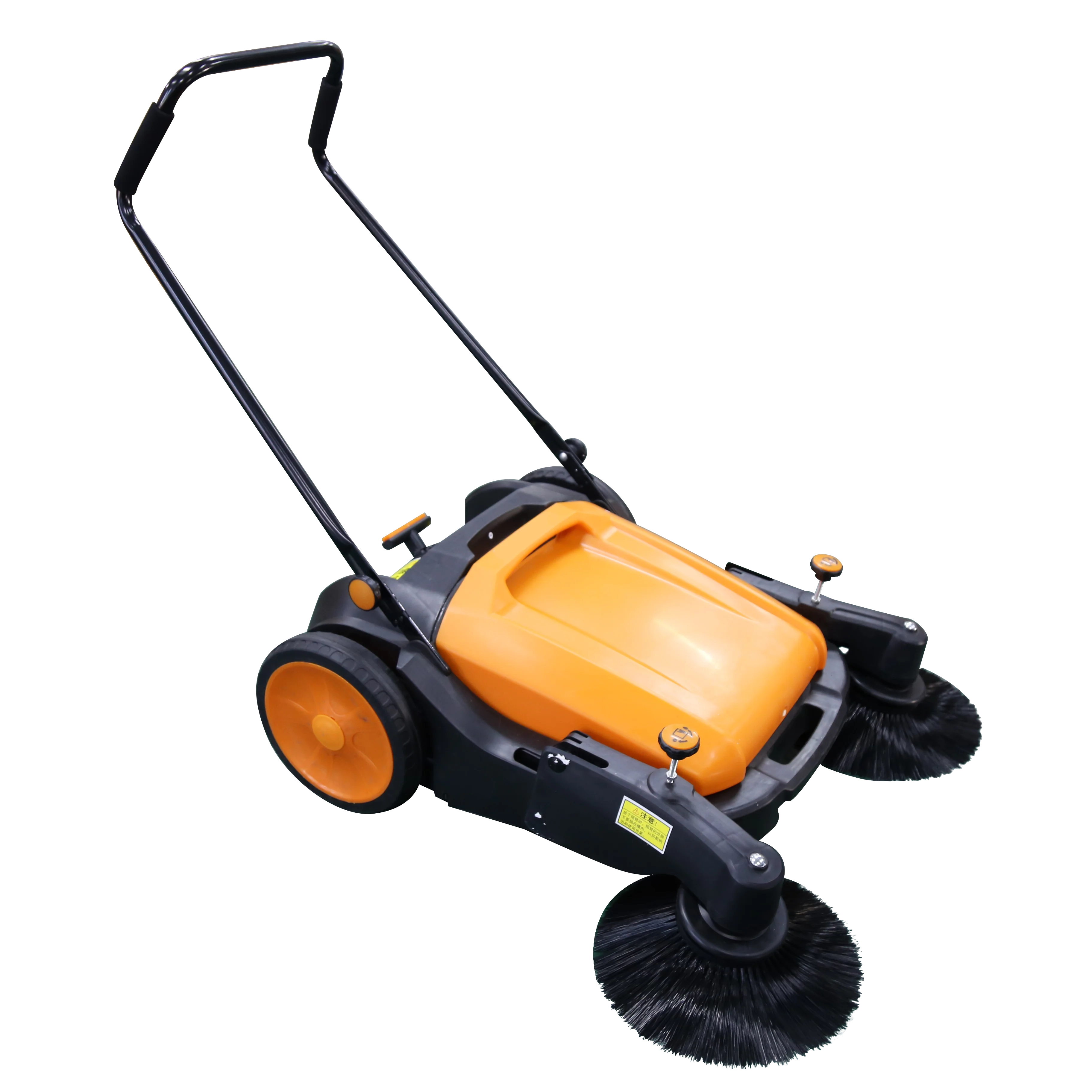 SC-980 mini sidewalk mechanical sweepers   floor sweeper not powered sweeper walk behind