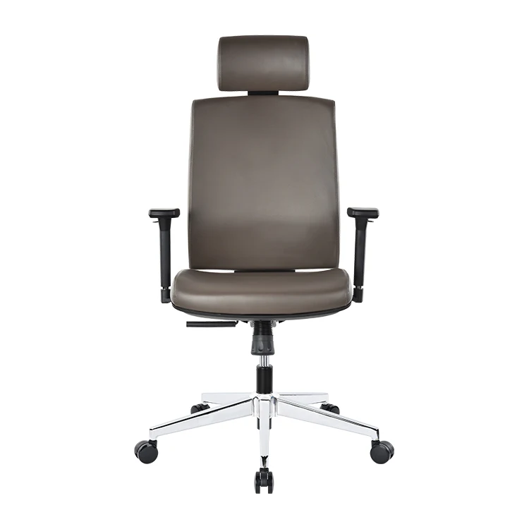 Оптовая продажа дорогие офисные стулья с высокой спинкой из искусственной