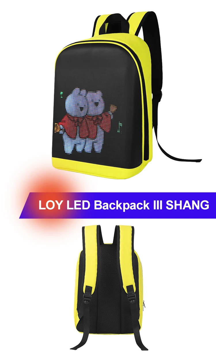 LED backpack