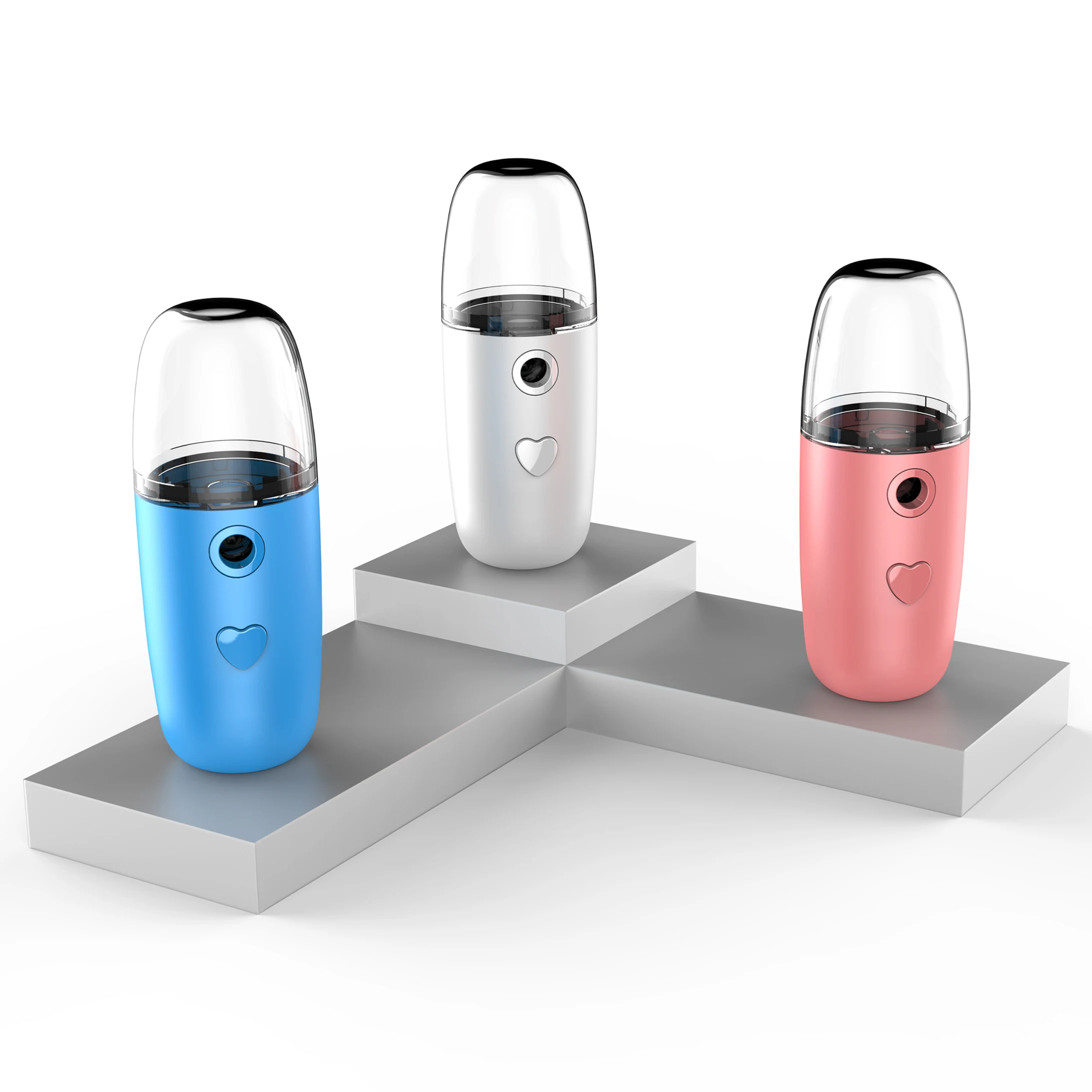 Mini Nano Steamer Hydrating Face Mist Spray Nano Mister Portable Facial Steamer Ultrasonic Ozone Face Sprayers Skin Care Machine