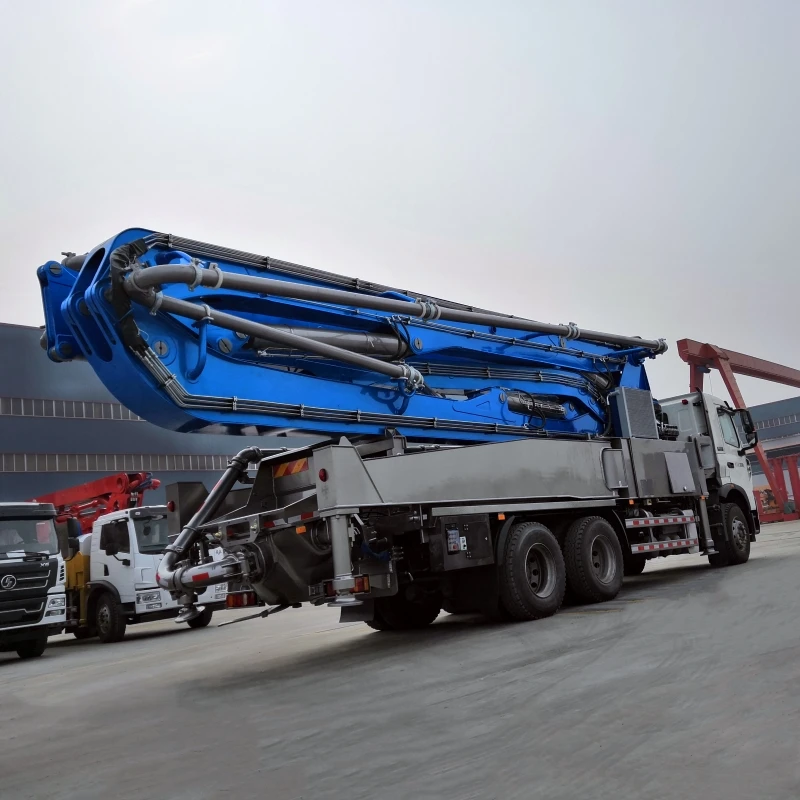 China JUHE brand cement pump truck 30m 38m 42m 48m 56m 63m Concrete Pump Truck