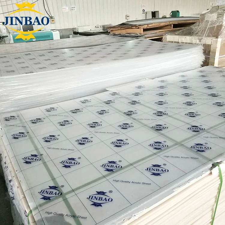 JINBAO Hot Sale China factory wholesale high clear transparent colored anti static acrylic letters  board sheet
