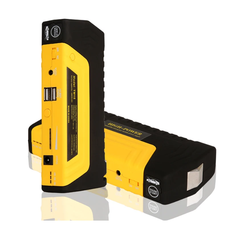 Portable Multi Function 12v Battery New Oem Car Jump Starter Fast Power Bank Emergency Power Supply