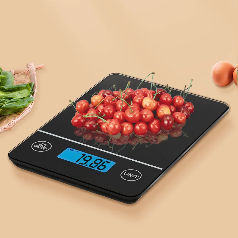 wholesale electronic food scale multifunction digital glass kitchen scale