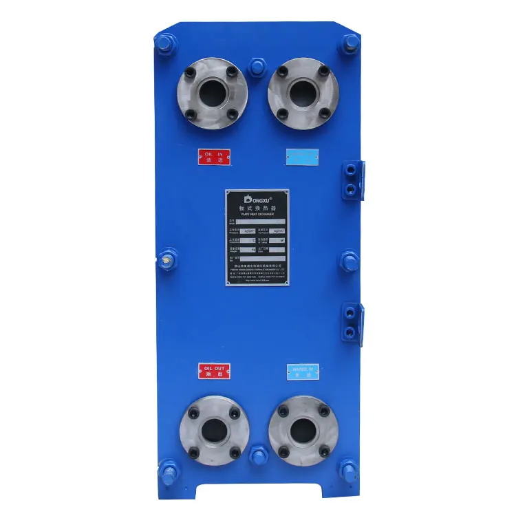 Foshan DONGXU fast radiating brazed air to air titanium beer plate heat exchanger