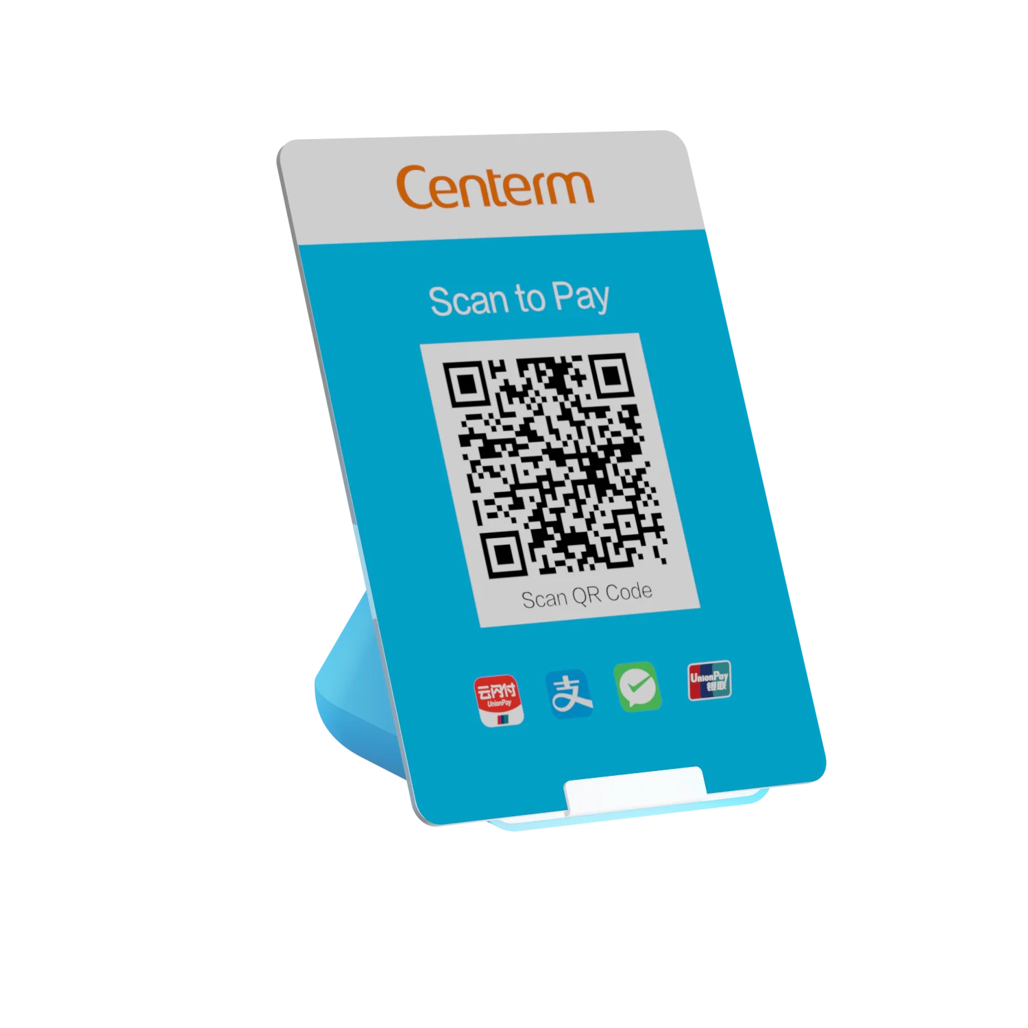 QR-код платежный терминал голосовой динамик звуковая коробка Настольный портативный беспроводной ящик