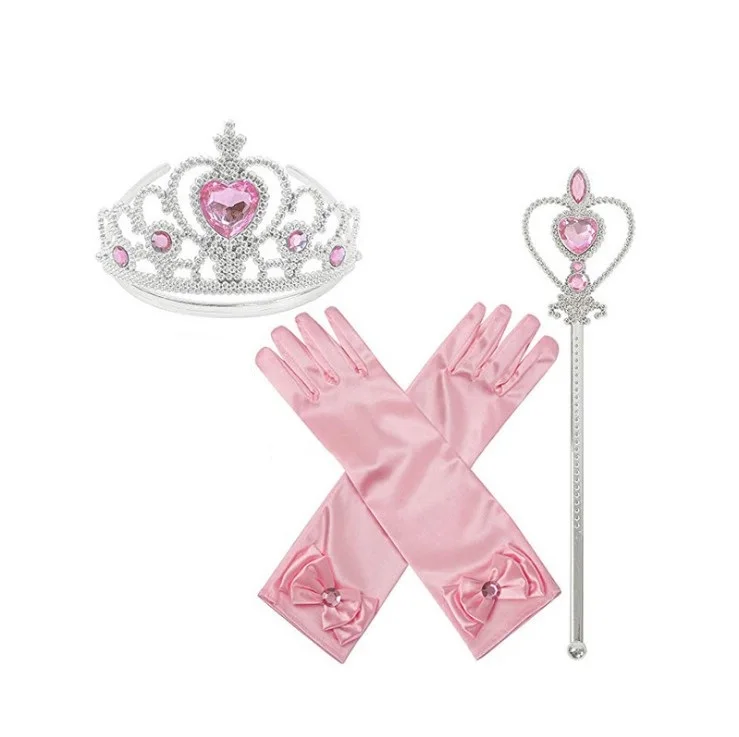  Kids Shield Halloween Costume Cape Accessories Cartoon Masks Super Hero Cosplay Costumes Princess Crown Kits