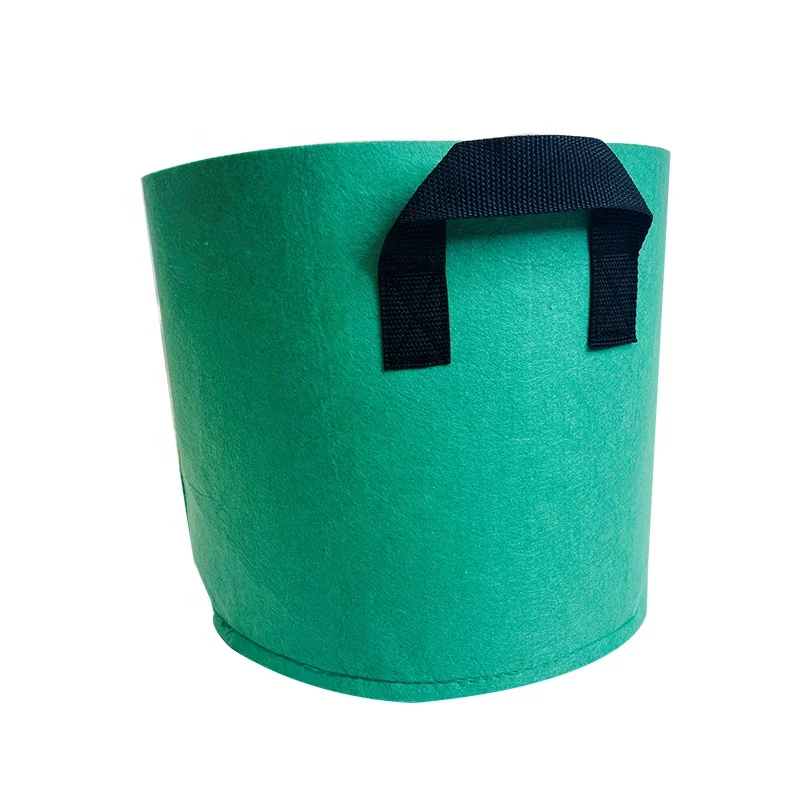 1 2 3 5 7 10 20 25 30 45 50 100 Gallon Aeration Fabric Pots Felt Fabric Plant Grow Bags For Potato Vegetables Herbal Medicine