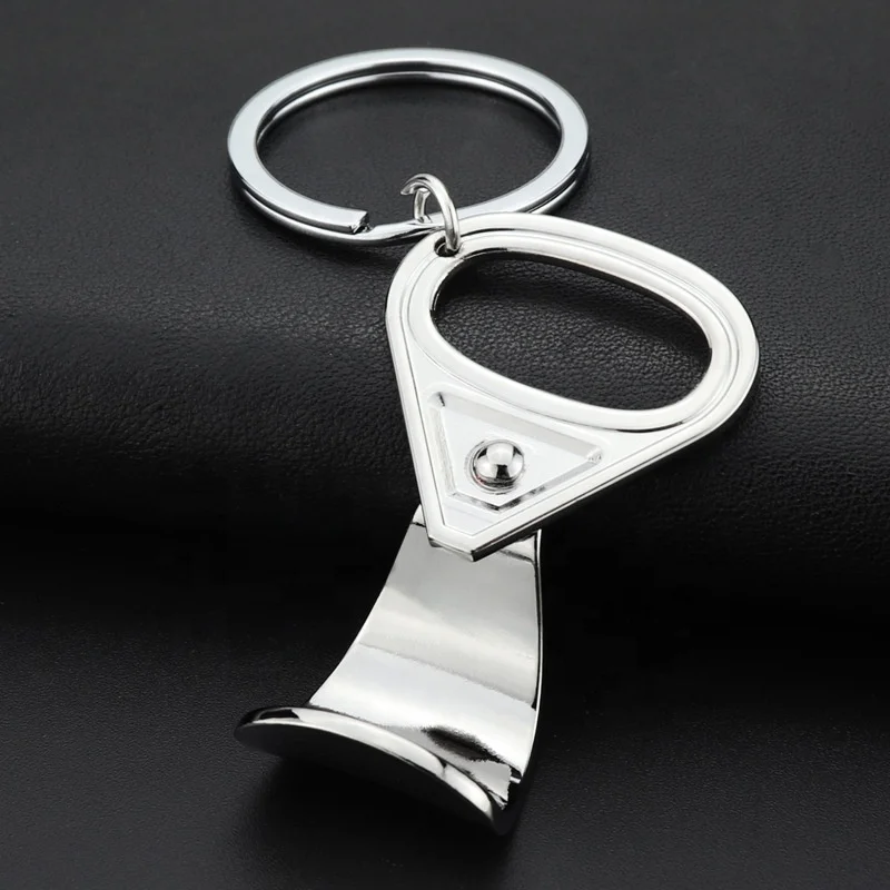 Simulation of Coke cans easy to pull ring beer opener bottle opener keychain ring