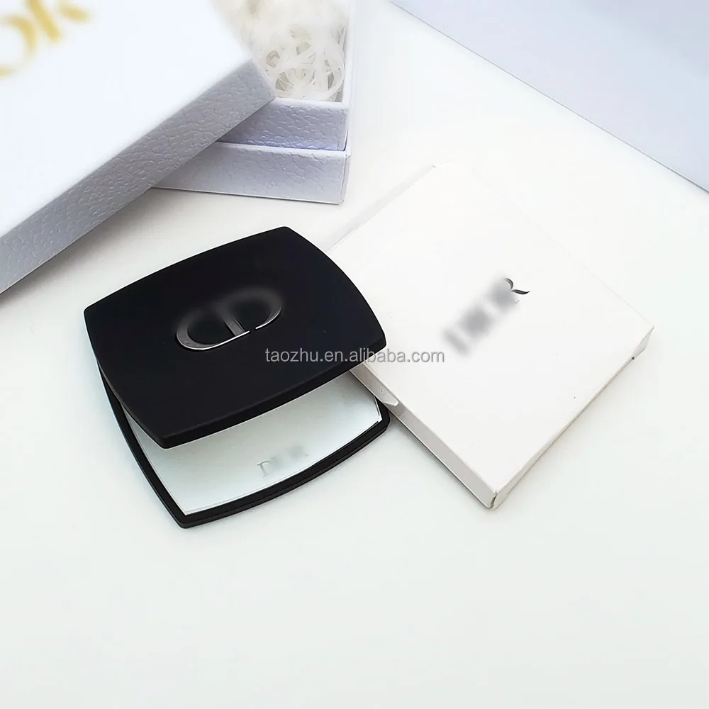 Di or Channel Pocket Makeup Mirror with gift packaging for giveaway gift