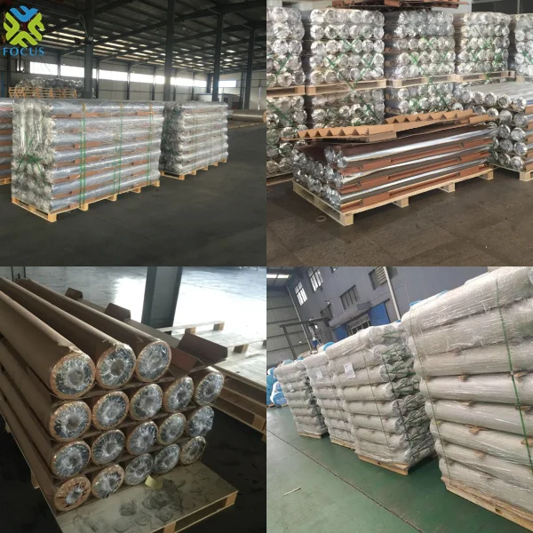Plastic film roll metalized PE used for Orchard Reflective Film