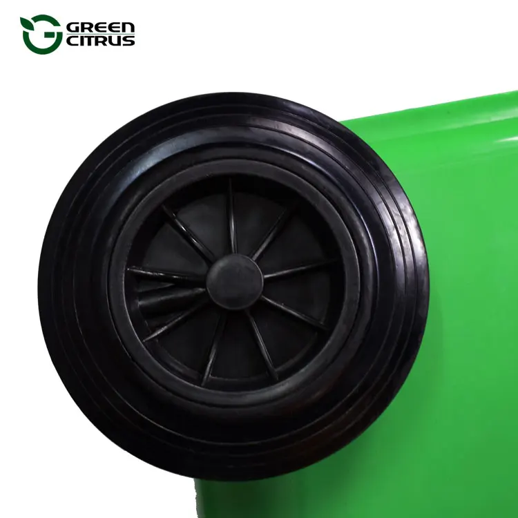 High Quality Eco Friendly Soft Step Durable 120lt Plastic Garbage Bin/Waste Bin/Trash Can Manufacturer