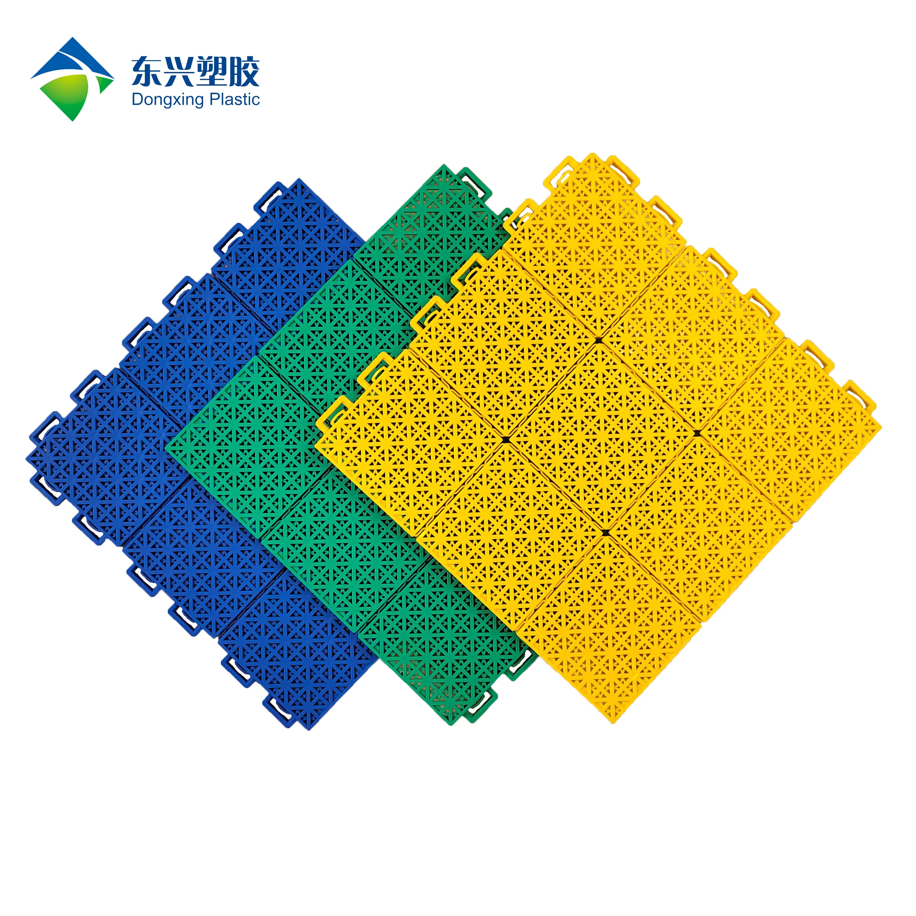 Basketball Sport Court Tiles Flooring Basketball Tennis Multi-sport Volleyball Badminton Gym sports flooring manufacturer