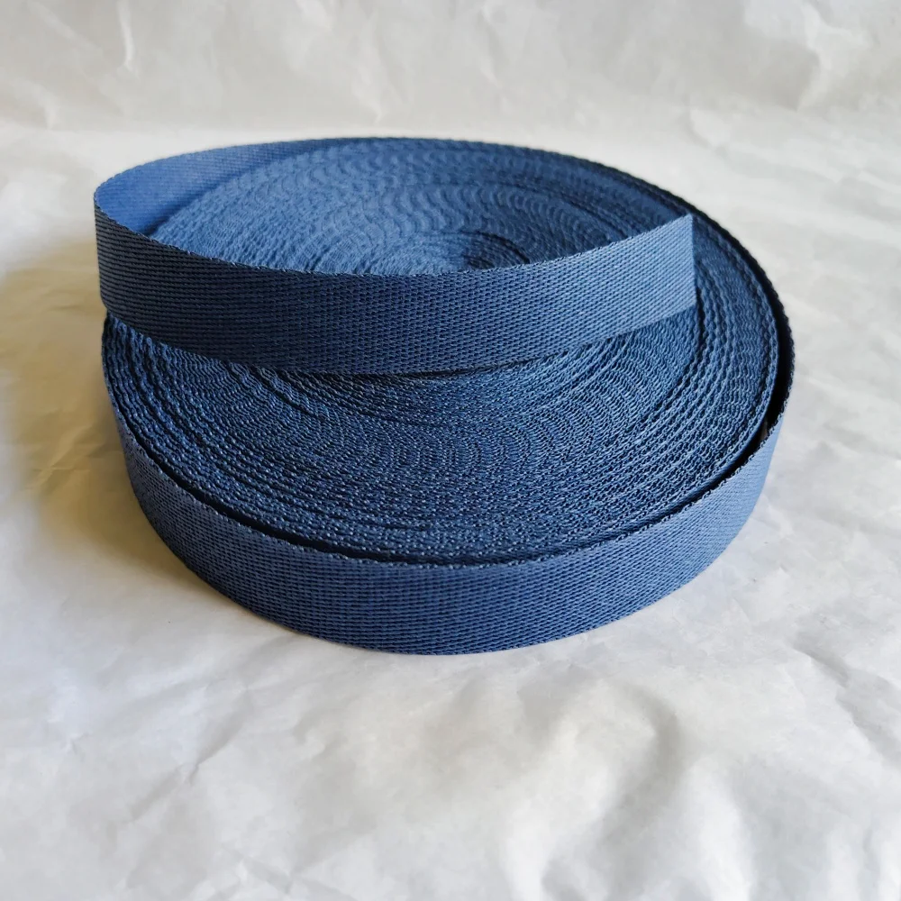 Recycle Paper Webbing Tape For Bag Custom High Tenacity Paper Webbing