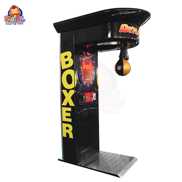 Customized Wholesale Direct Sales Coin Operated Arcade Dragon Fist Machine Boxing Arcade Game Machine Boxing Punch Machine