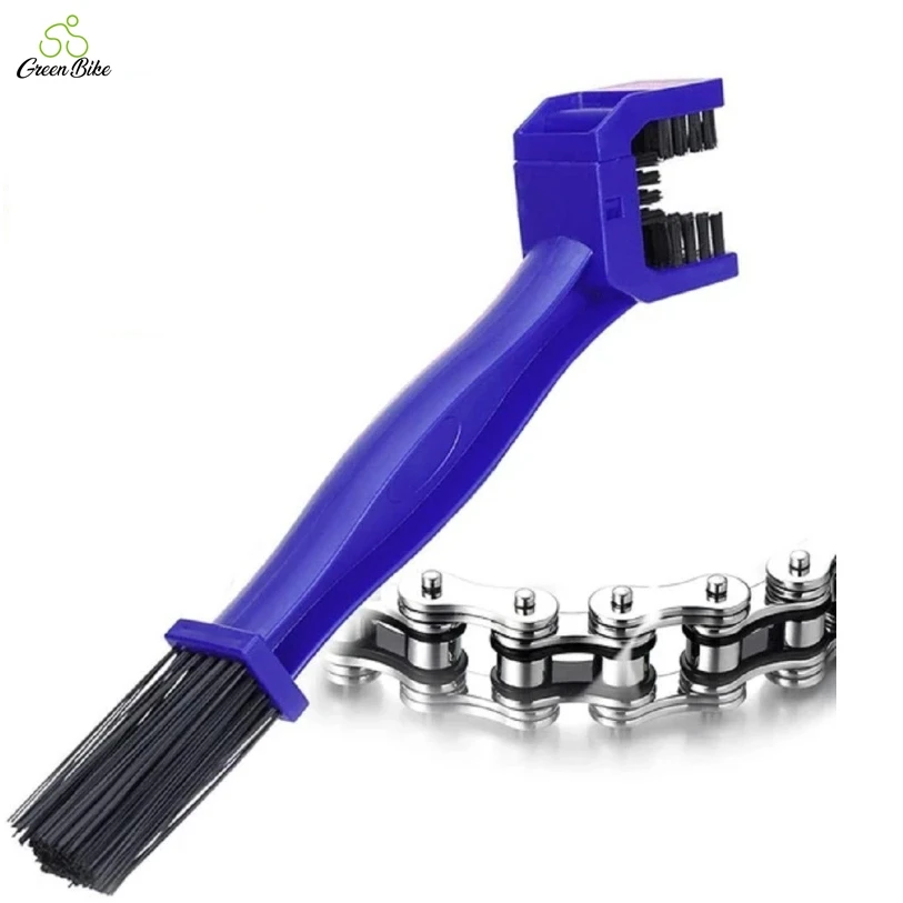 Cheap Bike Tools Motorcycle and Bike Chain Cleaning Brush Plastic Bicycle Cleaner for easy carry chain brush