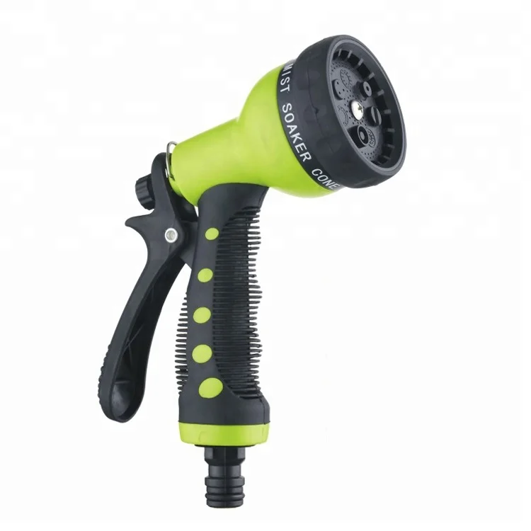 Wholesale  garden 7 pattern spray gun garden spray agriculture water hose nozzle