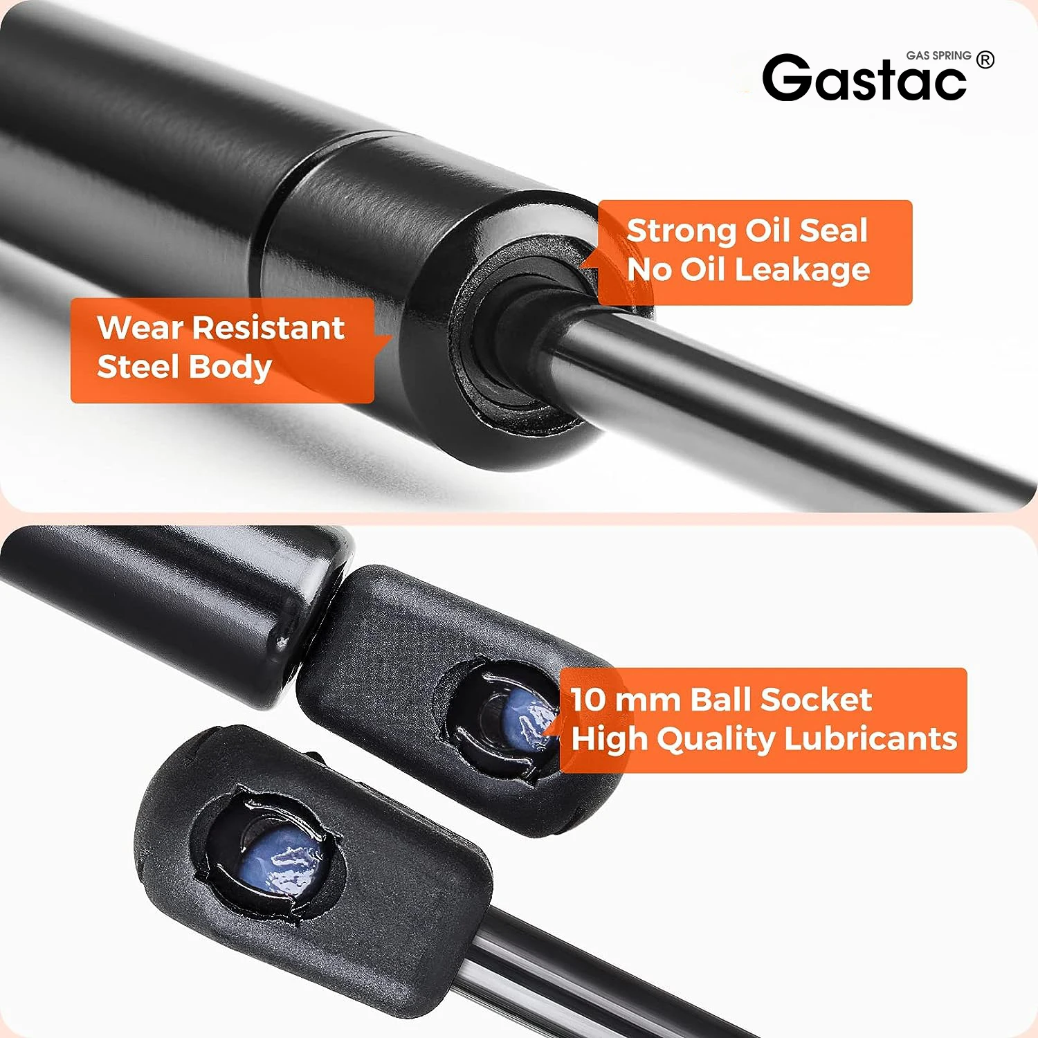 17 inch 40 lbs C16-06874 SG359011 Gas Prop Strut Spring Shock Lift for Camper Shell Rear Topper Window Pickup  Canopy Door