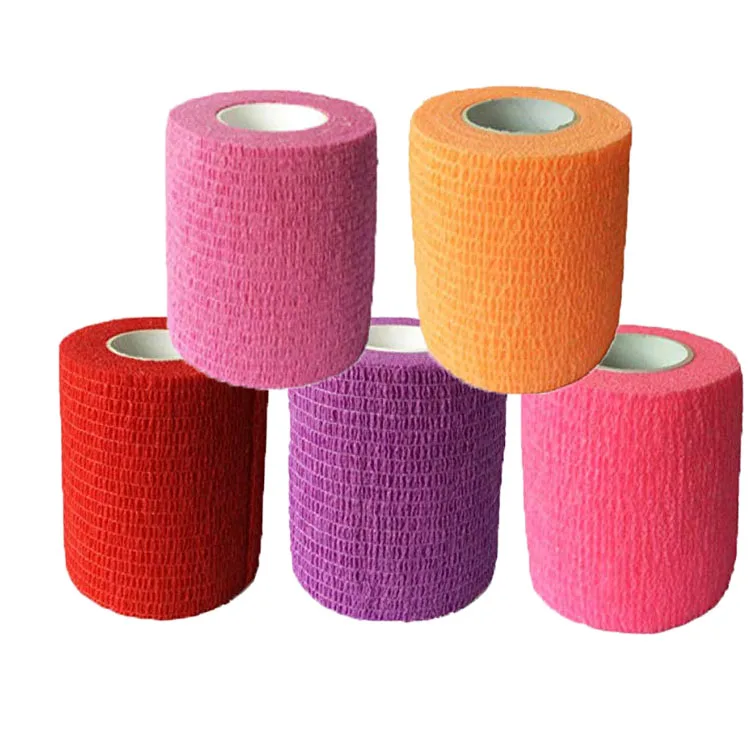 Cohesive Elastic Bandage Horse Vet Wrap Kinesiology Sports Tape