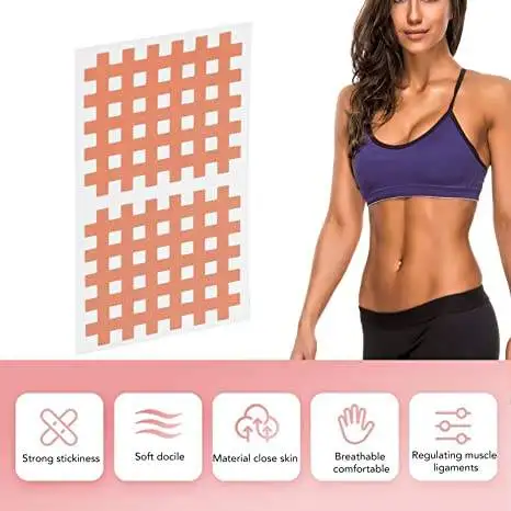 Medical Lattice Cross Kinesiology Therapy Acupuncture Tape Cross tape