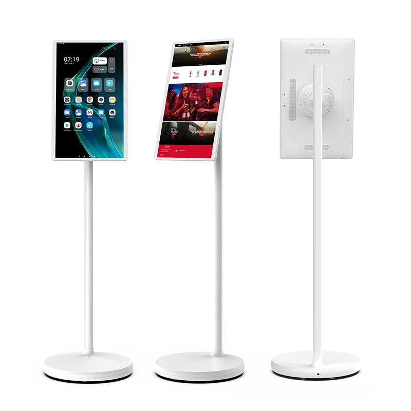 24Inch HD Stand By Me TV Live Streaming Machine Movable Smart Television Lcd Monitor
