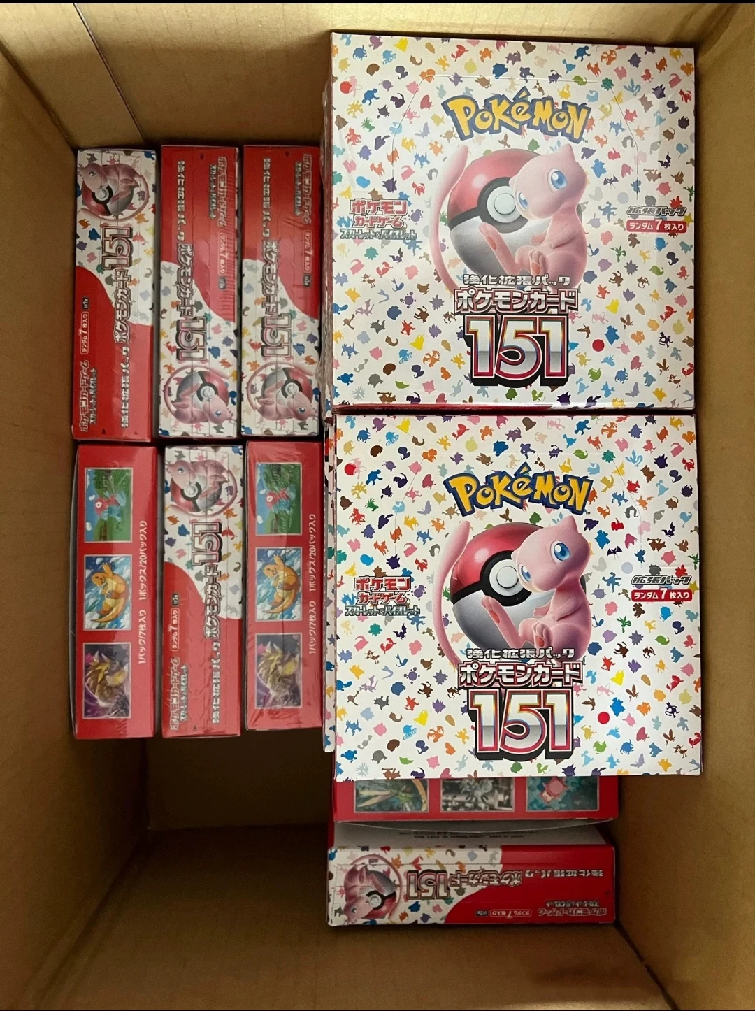 Оригинальная открытка Pokemond PTCG японская серия SV1V SV1S SV1A SV2D SV2P SV2A 151 SV3 SV4K аниме коллекционные карточки для игр коробка
