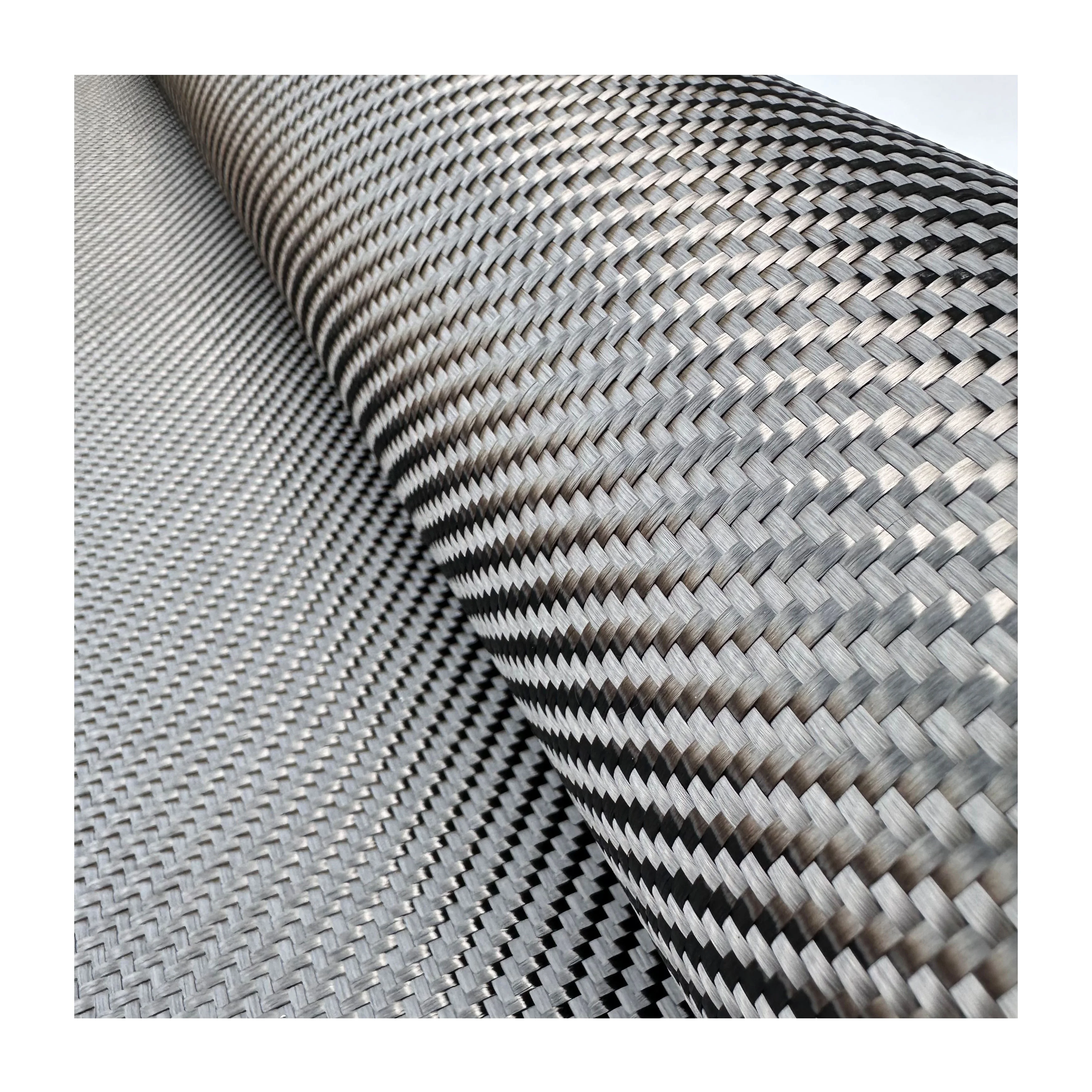 High quality and cheap price 100% prepreg carbon twill fiber fabric 1K 3k 6k 12k 200g  240gsm carbon price cloth