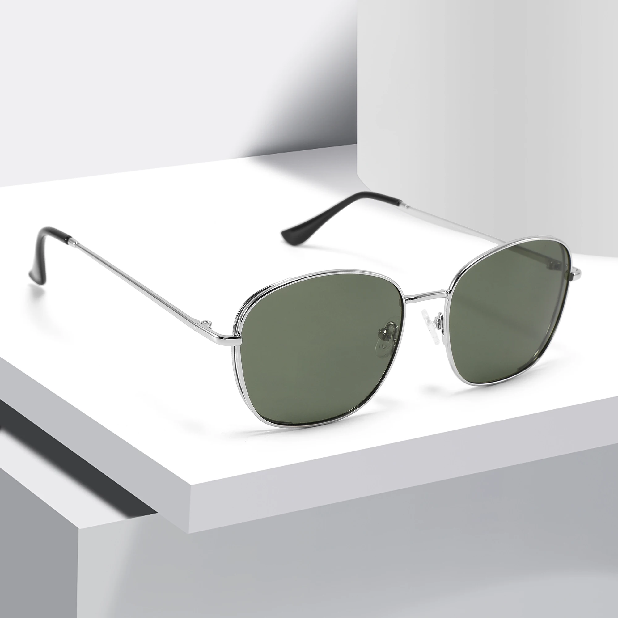 2024 New fashion high quality sunglasses design logo metal sun glasses UV400 lentes de sol shades