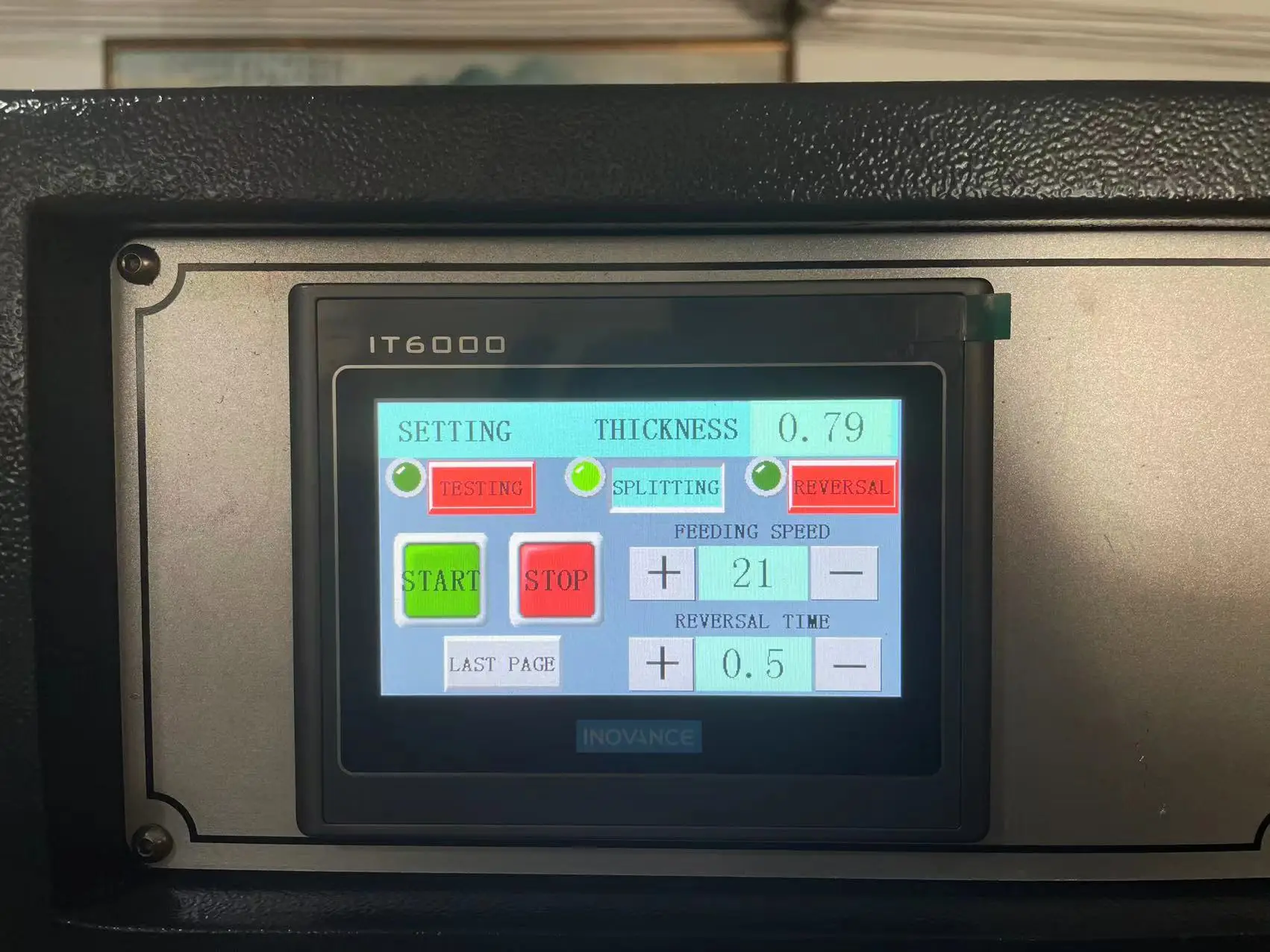 yutai YT-420mm band knife cutting machine leather splitting machine