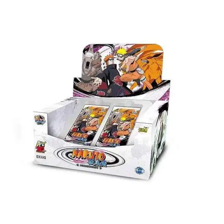 Wholesales Kayou 36/48 Box Narutoes Cards Collection Booster Box Tier 4 Wave 5 Sasuke Uzumaki Anime TCG SSR Playing Cards Game