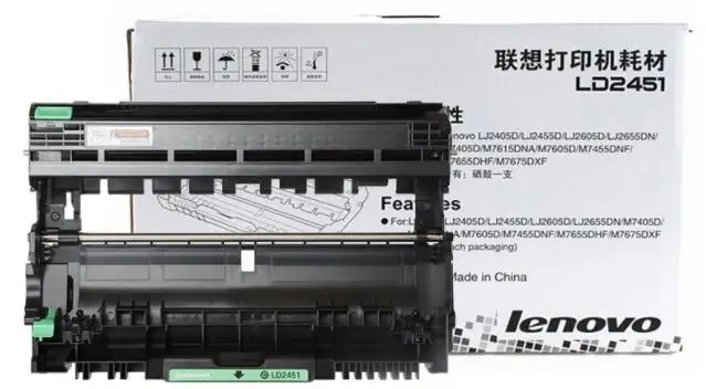 Леново LT2451 тонер-картридж M7605D 7615 7655 7675 2605 24 05 Селен-барабан