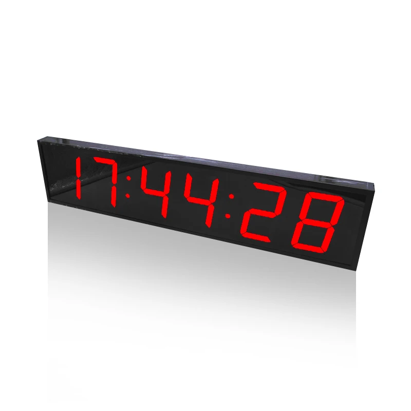 [Jinling Shiyin]4' 6 Digits Indoor Digital Led Clock Module Talking/Meeting/School Count Up/Countdown/Stopwatch Wall Clock