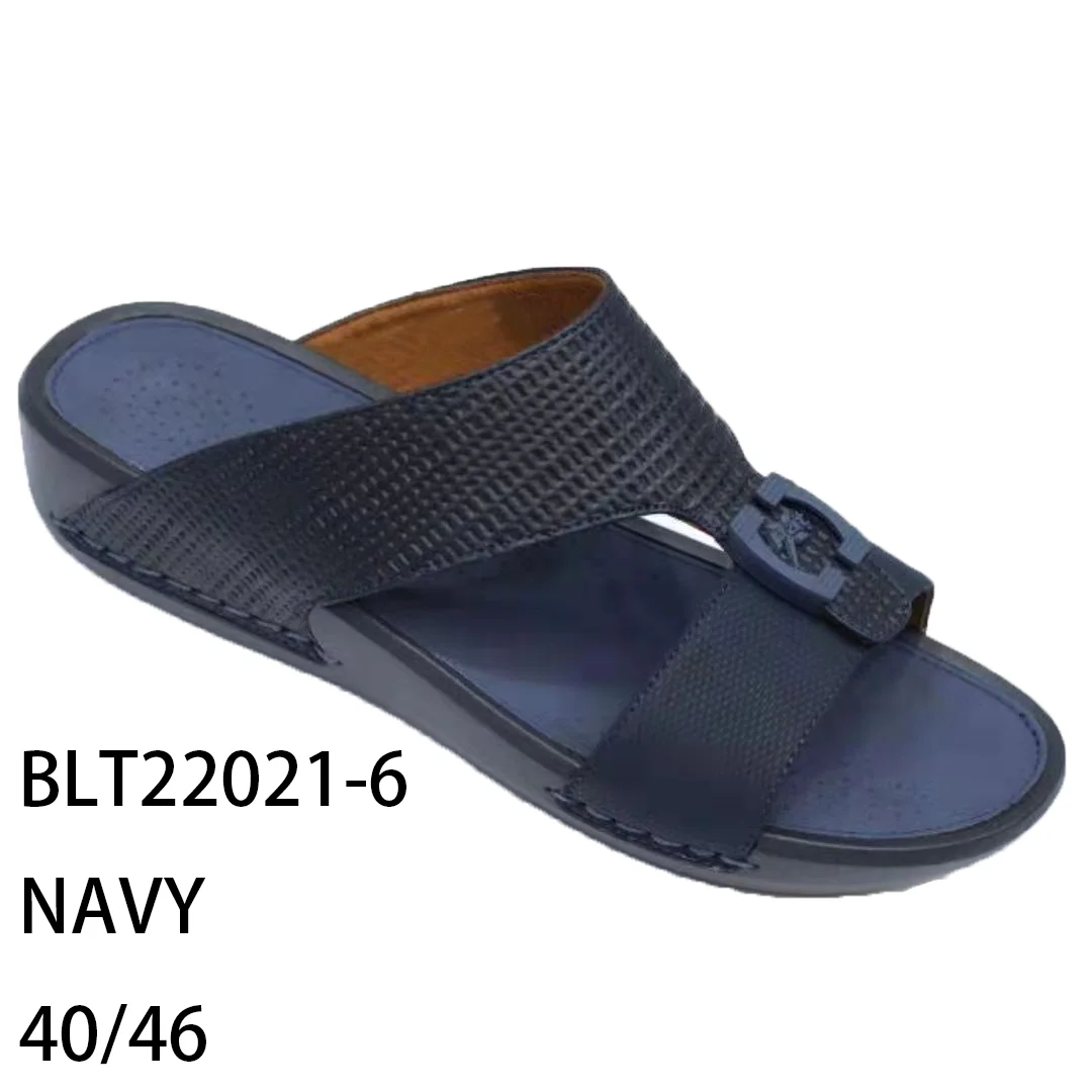Arabic men slippers and sandals  Hot Sale In 2022 Wholesale Men pu Sole Slippers