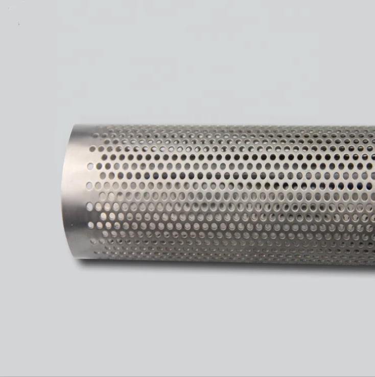 Gr1 titanium porous filter tube 20 30 40 50 100 micron strainer filter